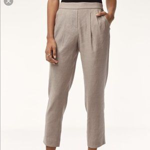 Aritzia Babaton Linen Cohen Pant Size 2